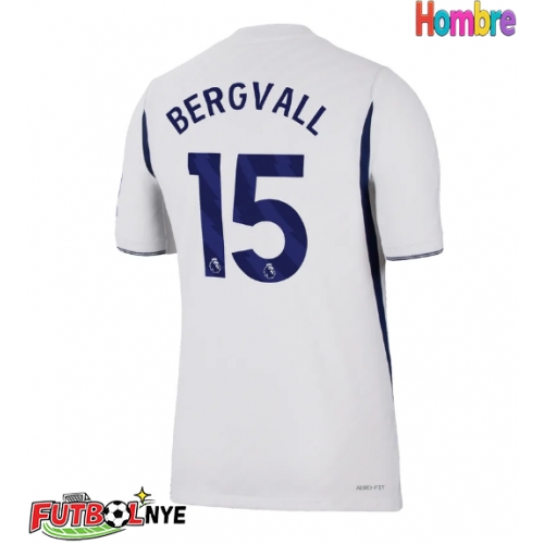 Camiseta Tottenham Hotspur Lucas Bergvall #15 Primera Equipación 2026-27 manga corta